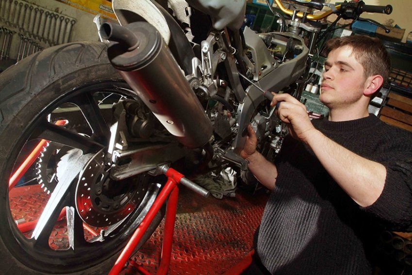 Taller de motos en Rivas